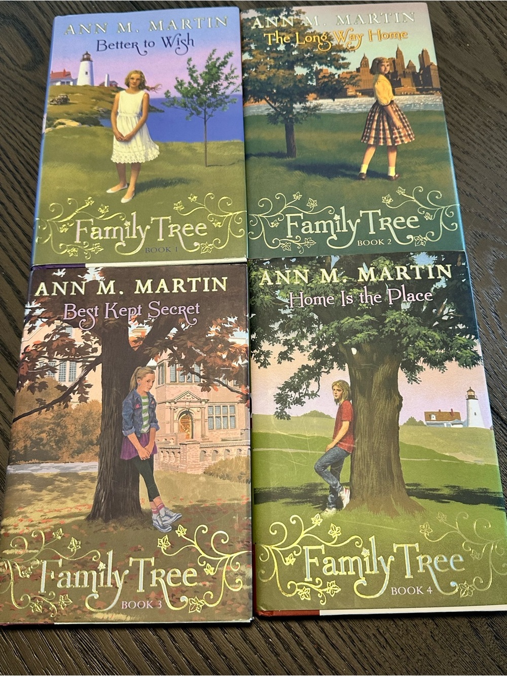📚The Family Tree 4 Book Series Kids Chapter Books